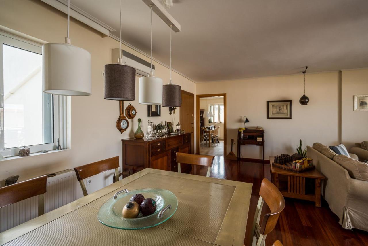 Family Getaway, Spacious And Luxurious, Sea View, Terrace, Next To Voula Beach, 20Min From Center Atene Esterno foto